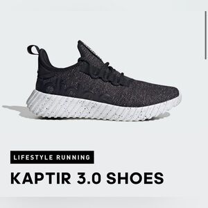 Adidas Kaptir 3.0 Men's Black Athletic Shoes (size 11)